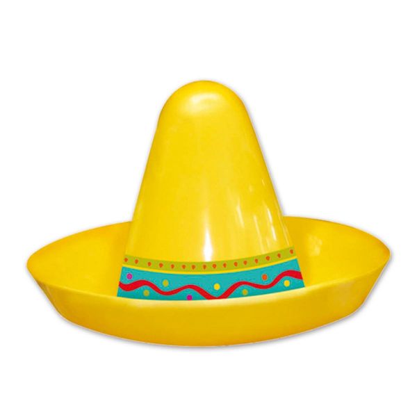 Шляпа пласт Мини Сомбреро асс 6см 8шт/А