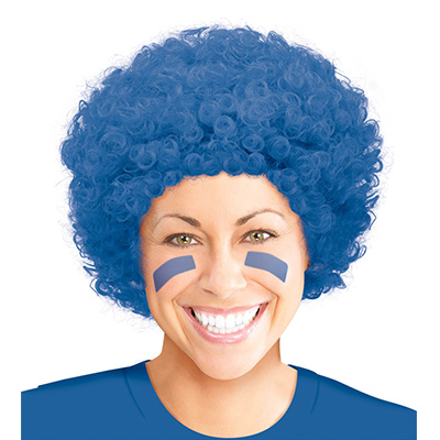 Парик Кудрявый синий/A