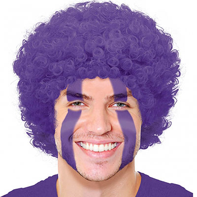 Парик Кудрявый фиолетовый/A