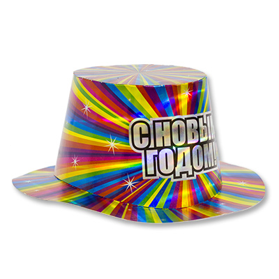 Шляпа гологр С НГ Галактика/G