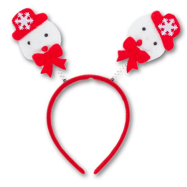 Ободок-антенки светящийся Санта/G