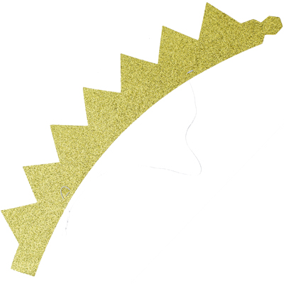 Корона блеск Золото 6шт/G