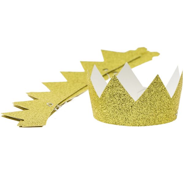 Корона блеск Золото 6шт/G