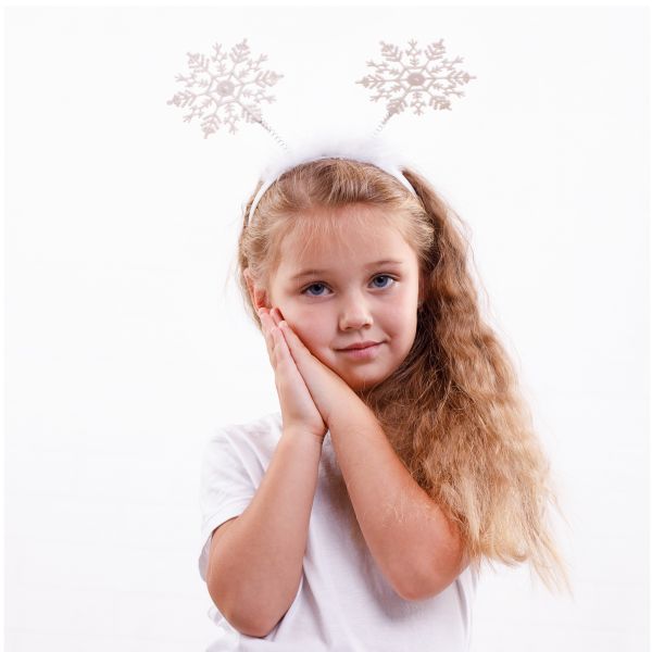 Ободок-антенки Снежинка/G