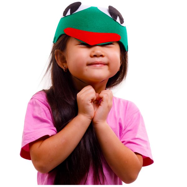 Шапочка фетр Лягушонок/G