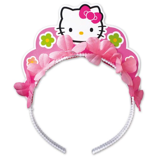 Ободок Hello Kitty Цветы/A