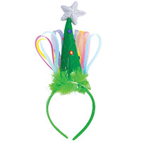 Ободок Елка со стразами/G