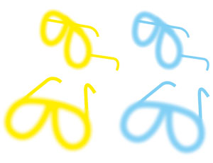 Светящ Очки