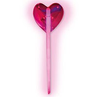 Светящ Палочка Сердце розовая