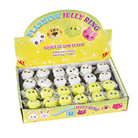 Кольцо светящ HWN Череп асс/G