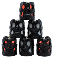 Свеча светодиодная HWN Череп асс/G