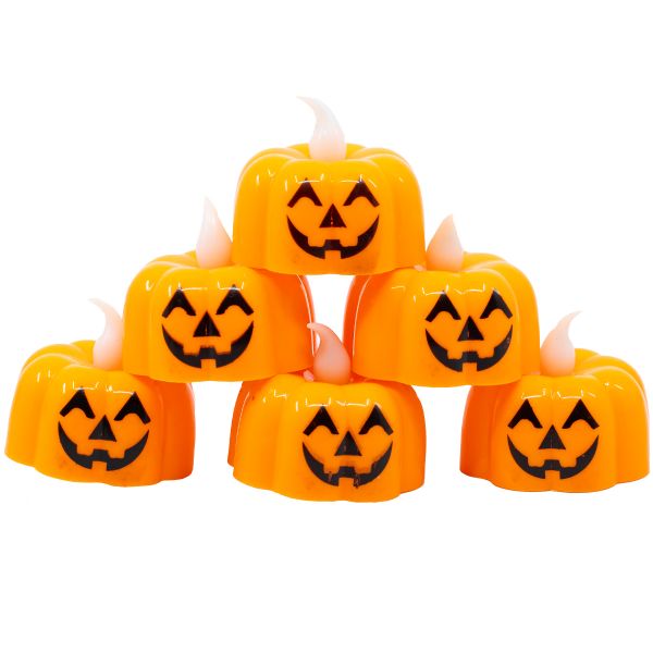 Свеча светодиод HWN Тыква/G