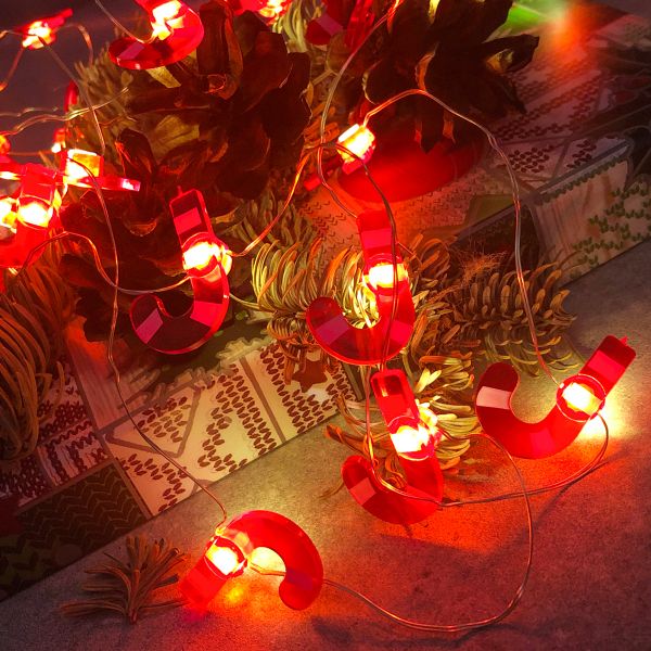 Гирлянда светодиодная Леденец 200см/G