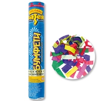 Хлопушка Бумфети 30см конфетти бумага