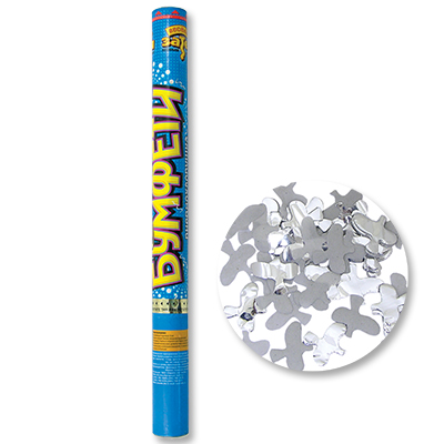 Хлопушка Бумфети 60см конф бум/фолГолуби