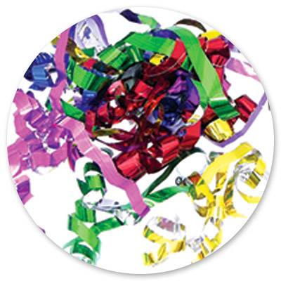 Хлопушка Бумфети 16см пруж серпант фольг