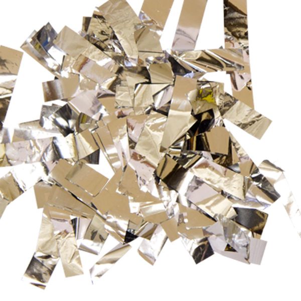 Хлопушка Бумфети 30см конф фольг серебро