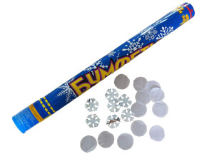 Хлопушка Бумфети 60см конф б/ф Снежинки