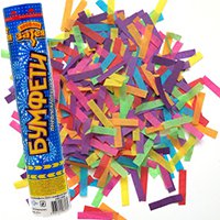 Хлопушка Бумфети 20см конфетти бумага