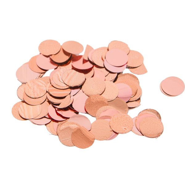 Хлопушка Бумфети 30см конф розов золото