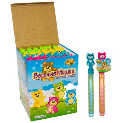 Мыл пузыри Весёлые Мишки 60мл/G