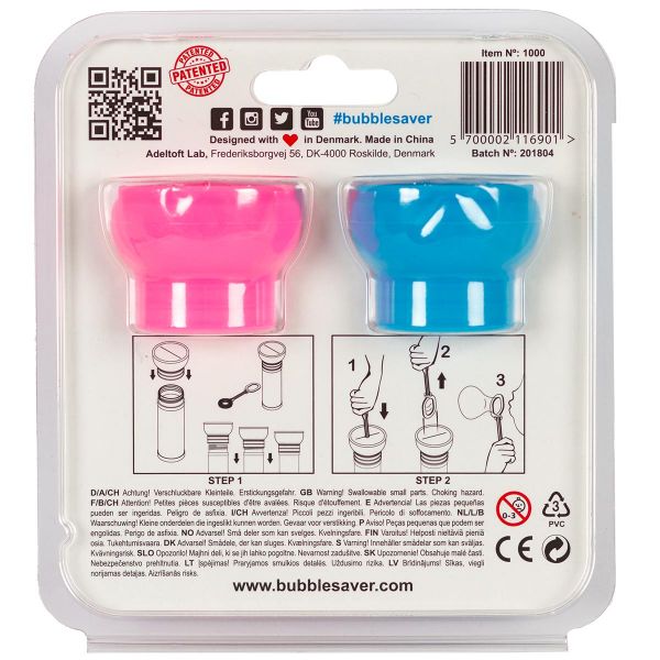 Крышка-непроливайка для мыльных пузырей