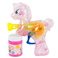 Игрушка с мыл пузырями Единорог светящ/G