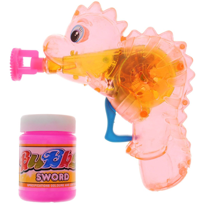 Игрушка с мыл пузырями Динозаврик свет/G