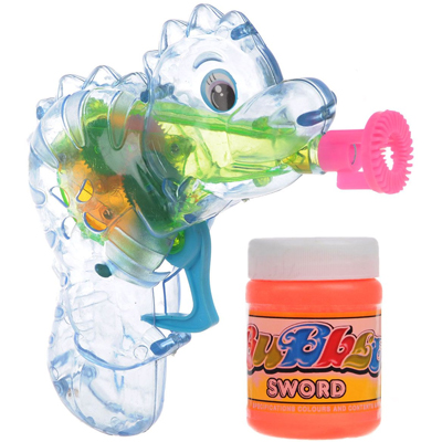 Игрушка с мыл пузырями Динозаврик свет/G