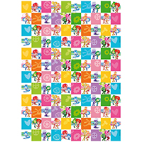 Бумага упаков Фиксики 0,7х1м 2шт