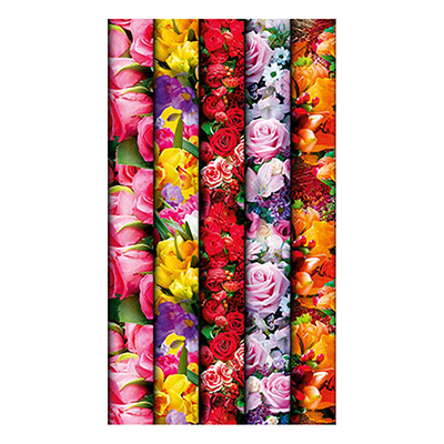 Бумага упак женская микс 100х70см