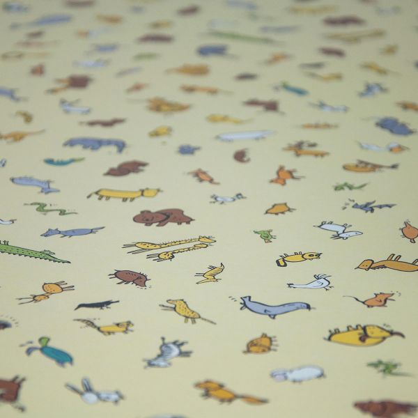 Бумага упак Животные 67х99см