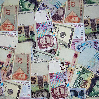 Бумага упак Деньги 67х99см