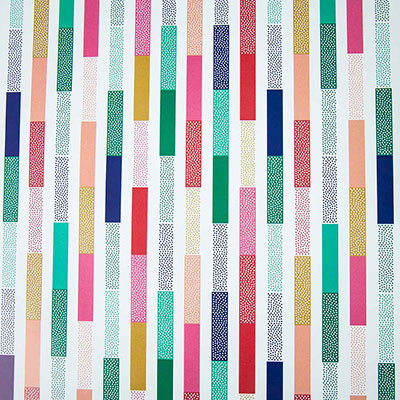 Бумага упак Пунктир цветной 67х99см