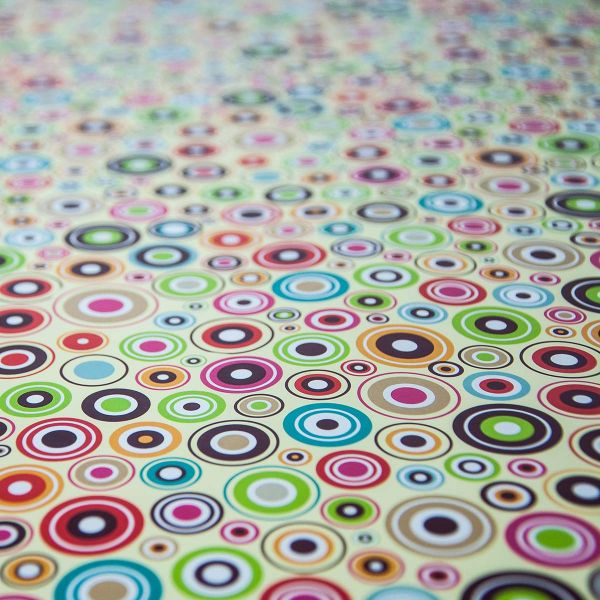 Бумага упак Круги цветные 67х99см