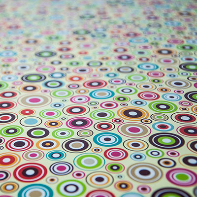 Бумага упак Круги цветные 67х99см