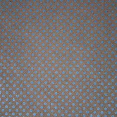 Бумага упак Крафт Горошек серебр 67х99см