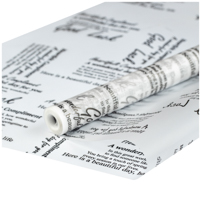 Пленка матовая Газета 0,6х10,3м