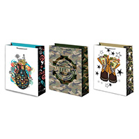 Пакет бум Милитари 18х23см