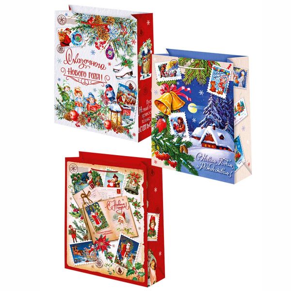 Пакет бум НГ Марки 18х23см