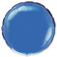 Ф Б/РИС 18" КРУГ Металлик Blue(FM)