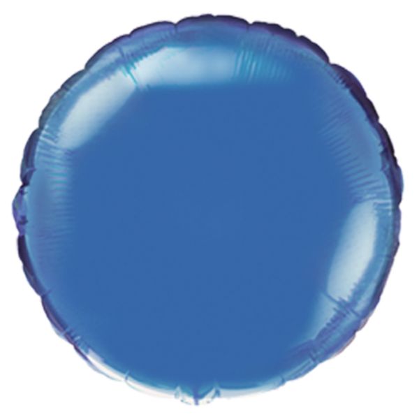 Ф Б/РИС 18" КРУГ Металлик Blue(FM)