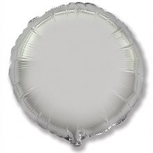Ф Б/РИС 18" КРУГ Металлик Silver
