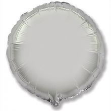 Ф Б/РИС 18" КРУГ Металлик Silver