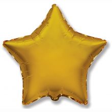 Ф Б/РИС 18" ЗВЕЗДА Металлик Gold