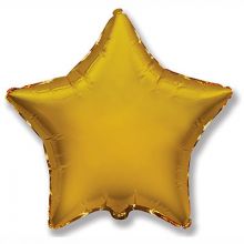 Ф Б/РИС 18" ЗВЕЗДА Металлик Gold