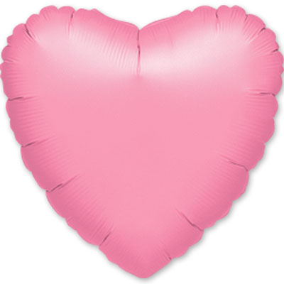 А Б/РИС СЕРДЦЕ 18" Металлик Lavender