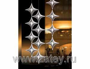 П Б/РИС 40" ЗВЕЗДА 4х-конечная Gold