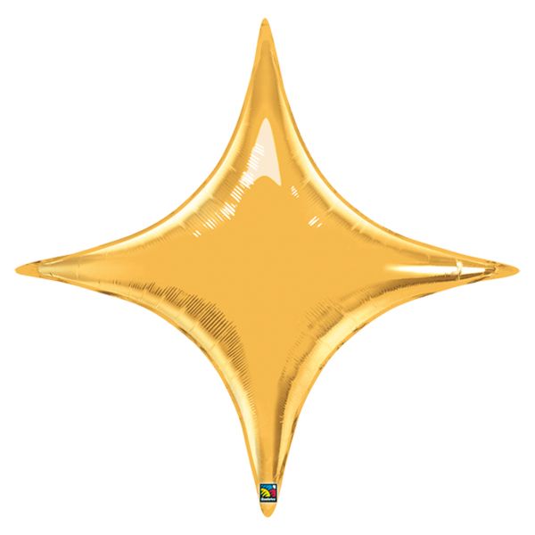 П Б/РИС 20" ЗВЕЗДА 4х-конечная Gold