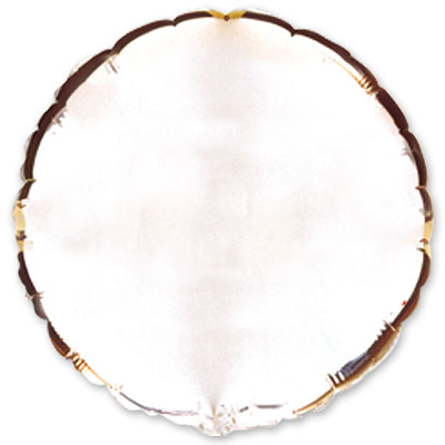 Ф Б/РИС 32" КРУГ Металлик Silver(FM)